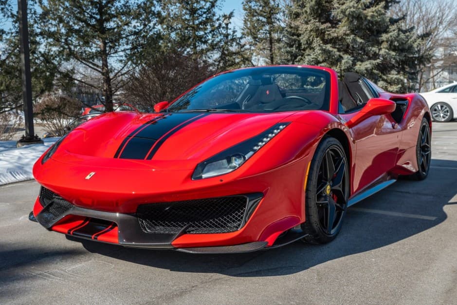 2019 Ferrari 488 sold for $672,000