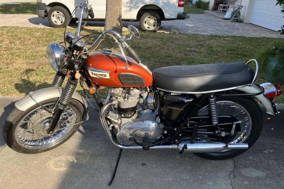 1969 Triumph Bonneville T120 sold for $6,000