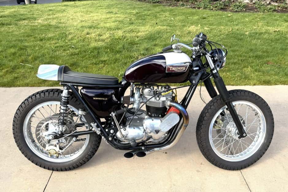 1976 Triumph Bonneville T140 sold for $5,700