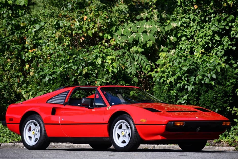 1984 Ferrari 308 sold for $90,000