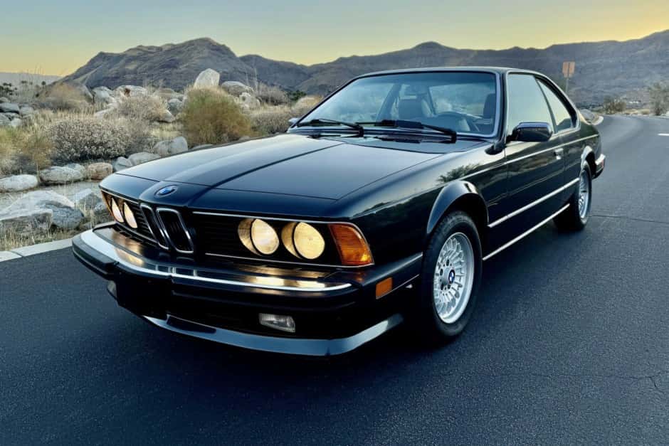 1986 BMW E24 6-Series sold for $19,500