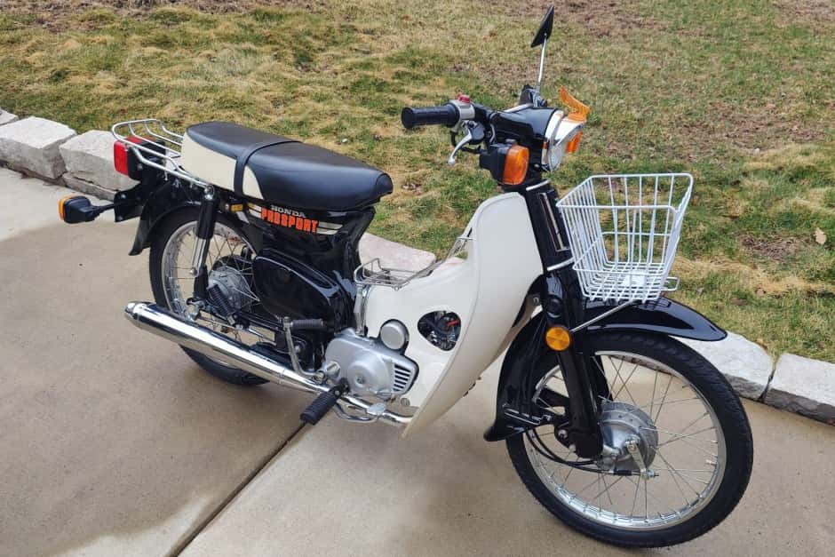 1981 Honda Step-Through Scooter sold for $4,350