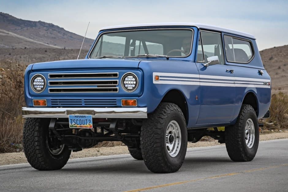 1972 International Harvester Scout sold for $57,500
