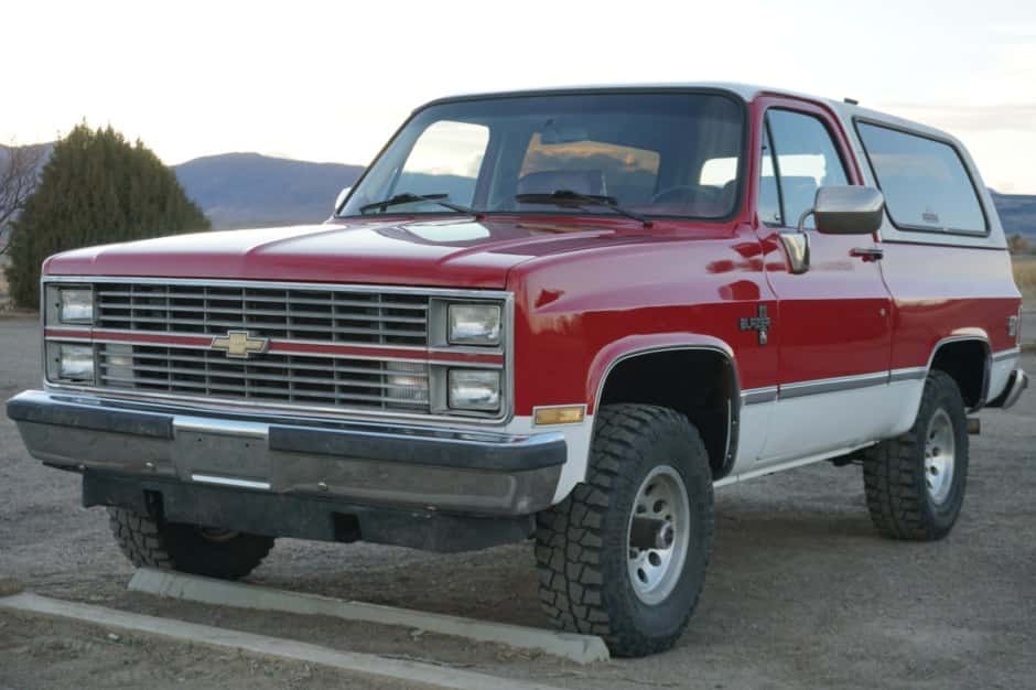 1984 Chevrolet K5 Blazer 1973-1991 sold for $16,500