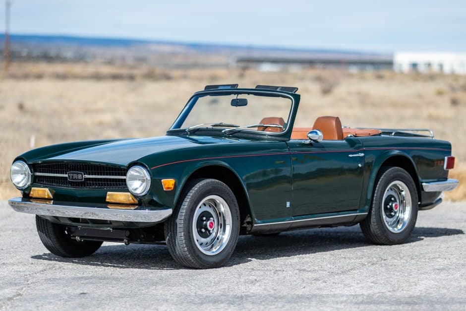 1970 Triumph TR6 sold for $16,250