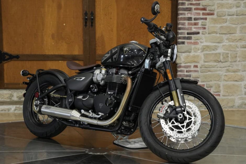 2020 Triumph New Bonneville (2000+) sold for $20,000