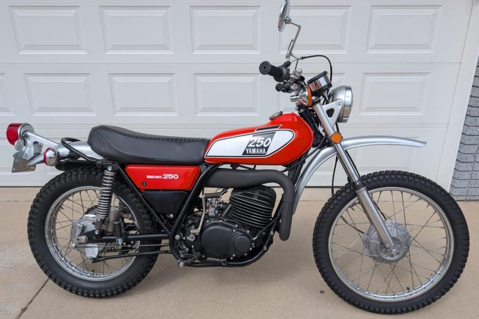 1975 Yamaha Enduro sold for $4,000