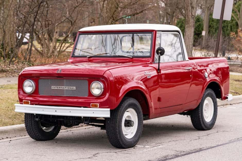 1966 International Harvester Scout sold for $27,000