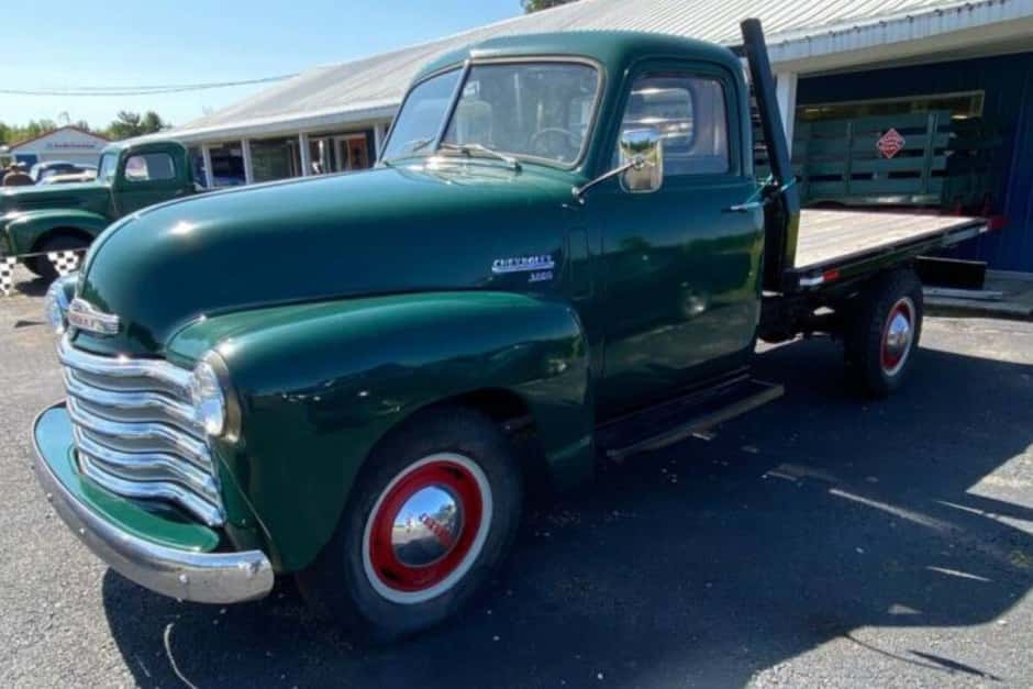 1952 Chevrolet Advance Design Pickup (1947-1955) sold for $10,500