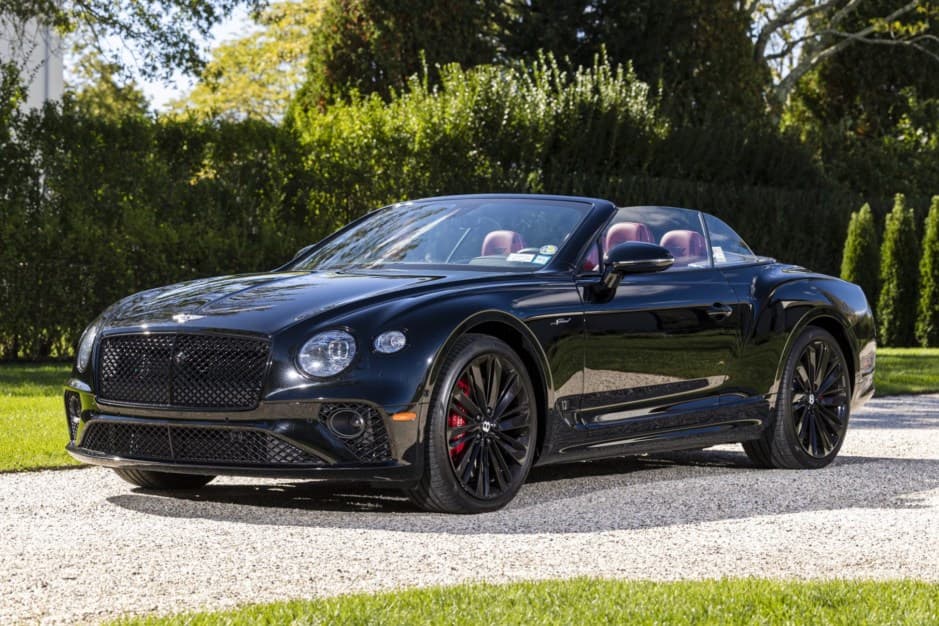 2022 Bentley Continental GT sold for $198,500