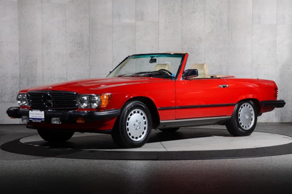 1987 Mercedes-Benz R107 SL sold for $64,000