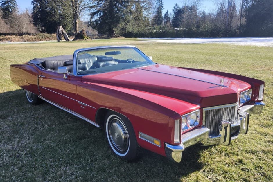 1971 Cadillac Eldorado (1971-1978) sold for $15,000