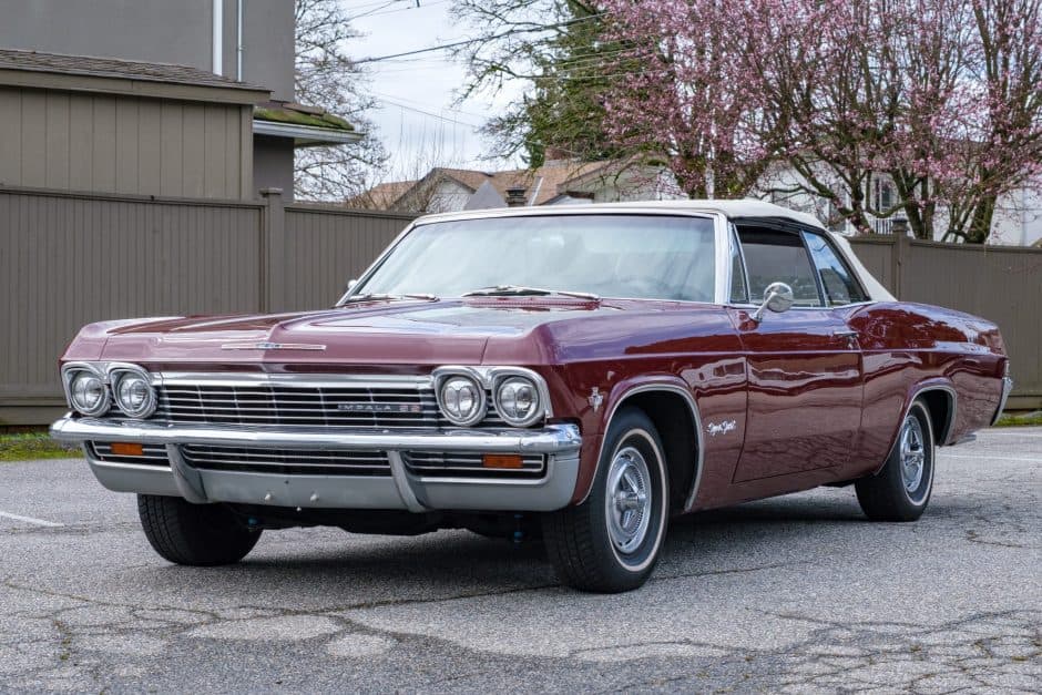 1965 Chevrolet Impala (1965-1970) sold for $28,500