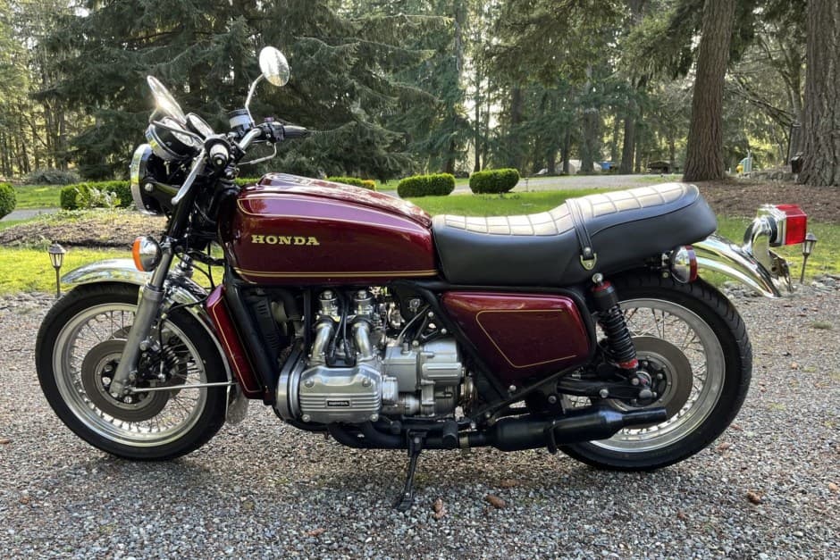1976 Honda Gold Wing sold for $2,250