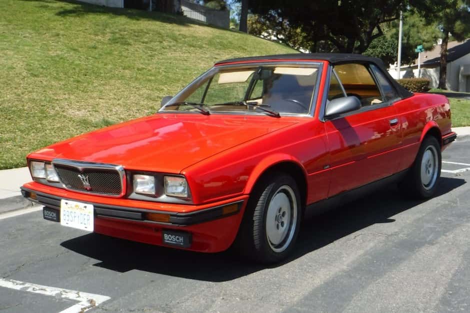 1989 Maserati Biturbo sold for $10,250
