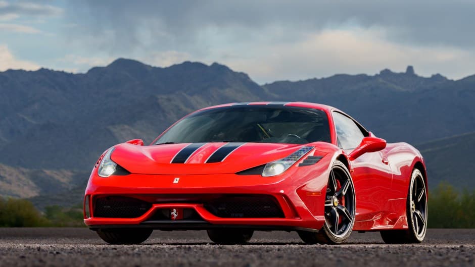 2015 Ferrari 458 sold for $612,000