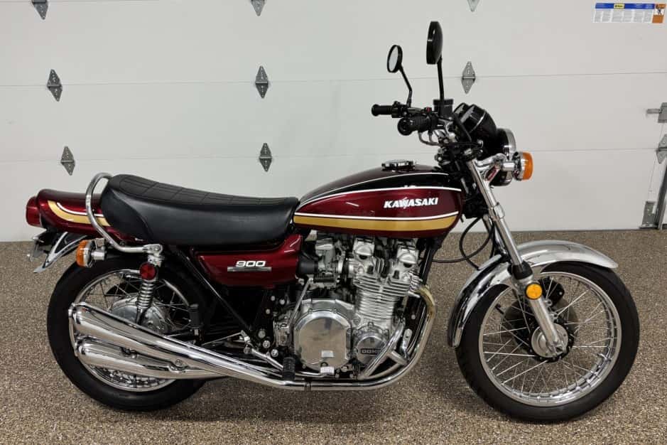 1975 Kawasaki Z1 & Z1-R sold for $22,000