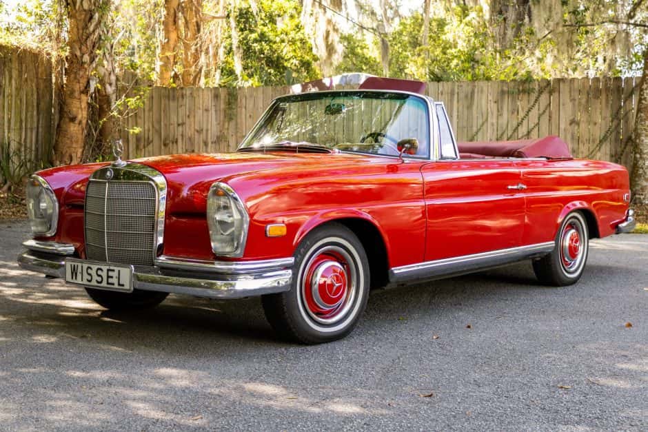 1963 Mercedes-Benz W111 Coupe & Cabriolet sold for $52,000