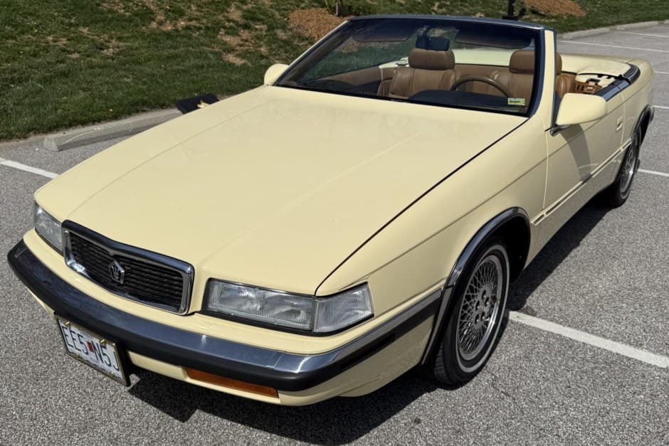 1989 Chrysler TC by Maserati sold for $9,100