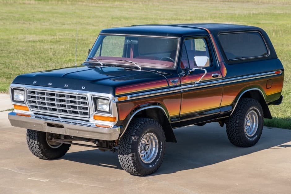 1978 Ford Bronco 2nd Generation 1978-1979 sold for $31,000