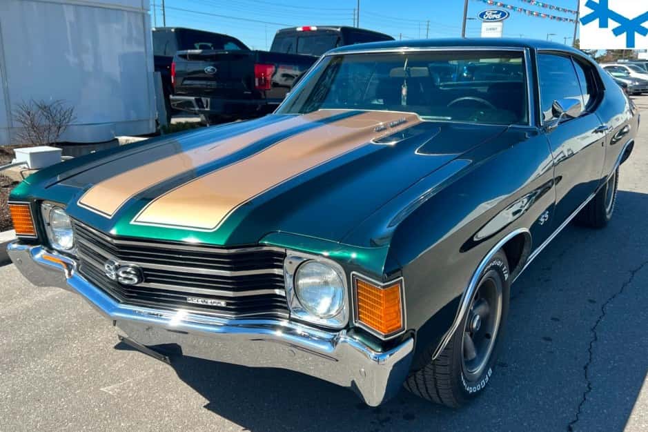 1972 Chevrolet Chevelle sold for $18,250