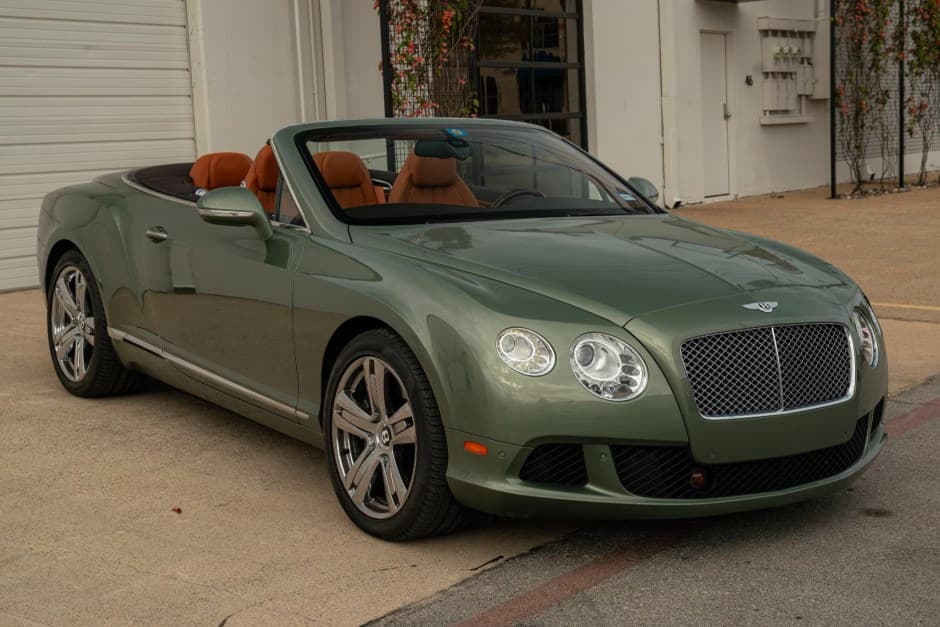 2012 Bentley Continental GT sold for $72,500