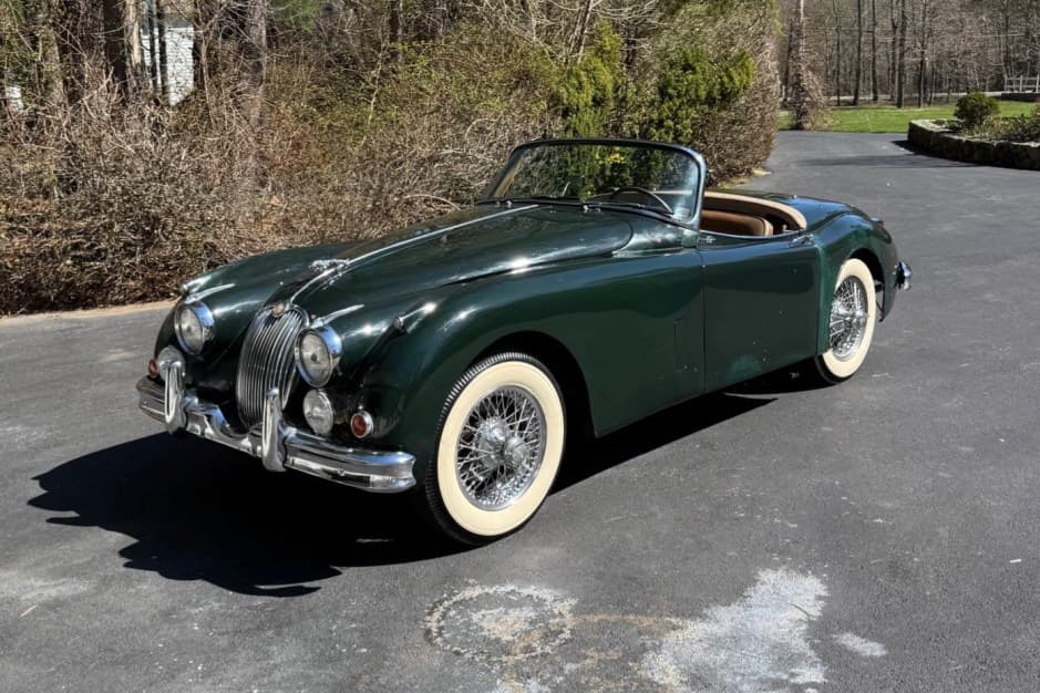 1959 Jaguar XK150 sold for $44,000