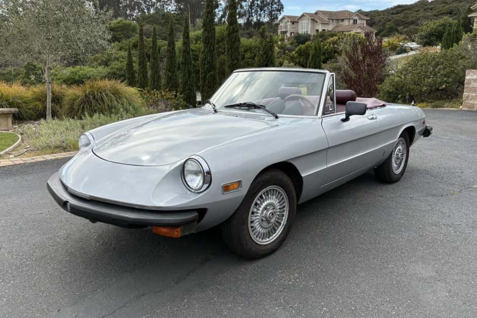 1979 Alfa Romeo 105/115 Spider Series 2 sold for $13,500
