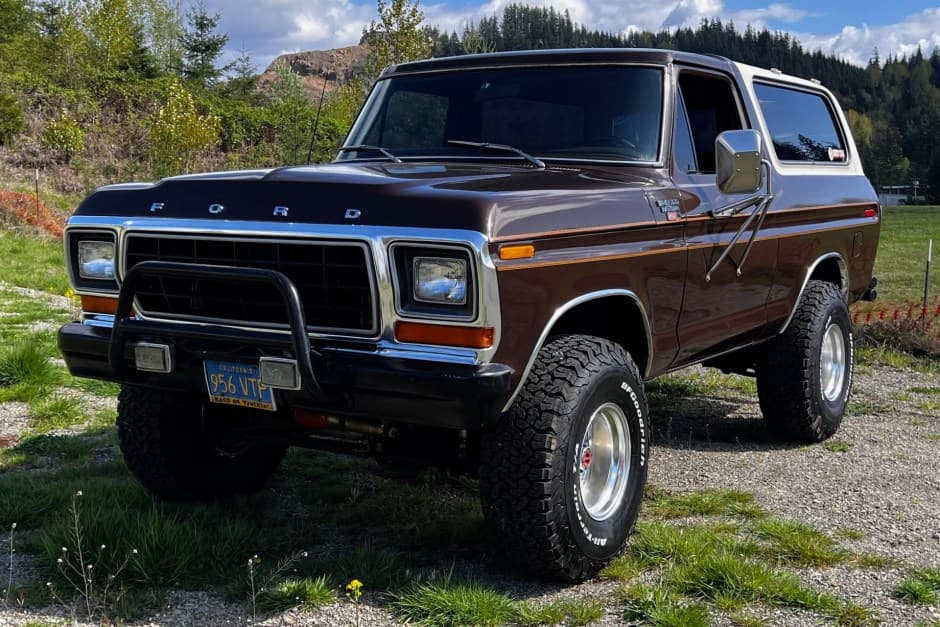 1978 Ford Bronco 2nd Generation 1978-1979 sold for $28,500