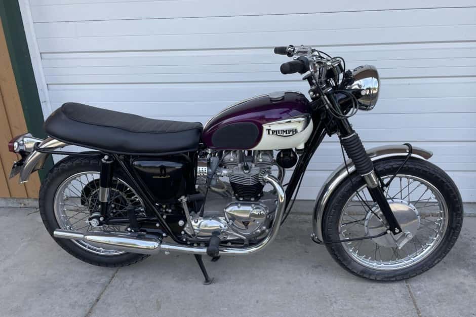 1967 Triumph Bonneville T120 sold for $8,167