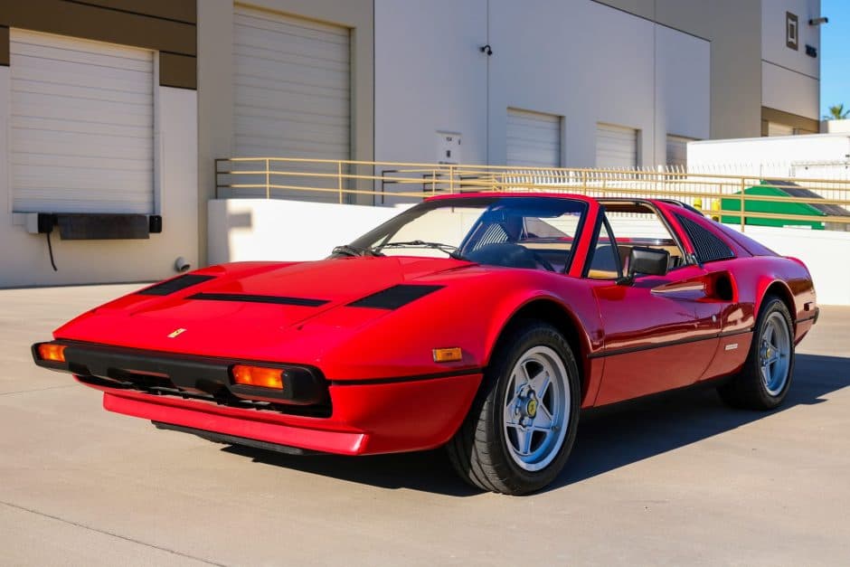 1984 Ferrari 308 sold for $77,000