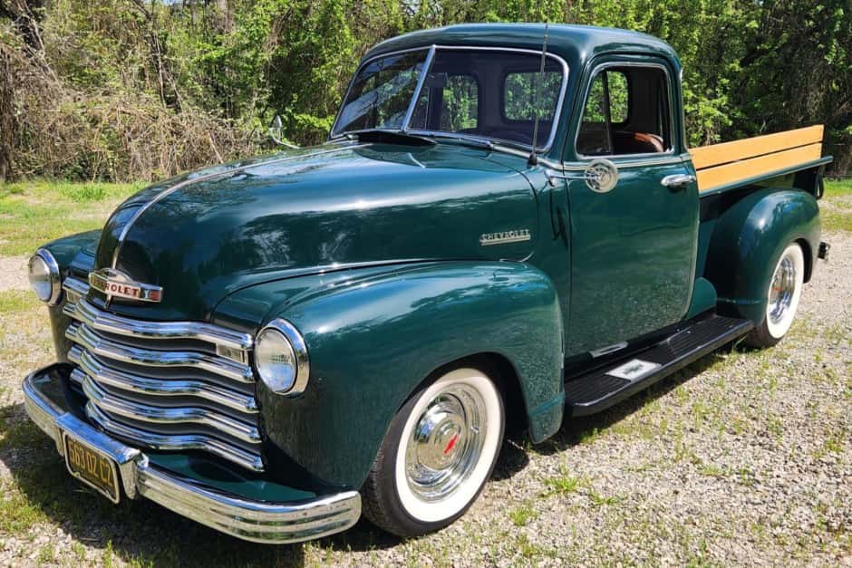 1952 Chevrolet Advance Design Pickup (1947-1955) sold for $41,000