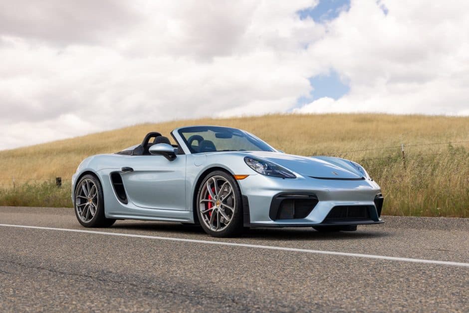 2022 Porsche 982 718 Boxster sold for $153,000