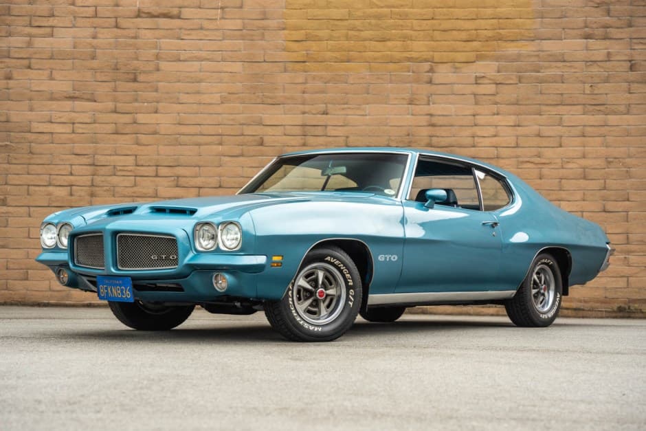 1971 Pontiac GTO sold for $34,500