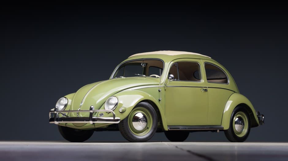 1957 Volkswagen Beetle (Oval Window) sold for $30,000