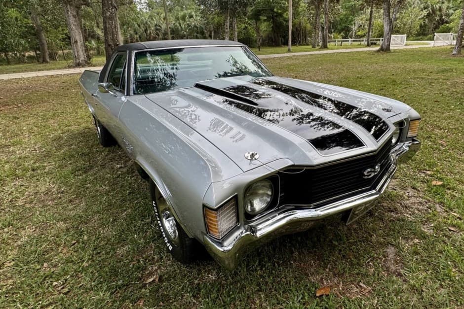 1972 Chevrolet El Camino sold for $24,000