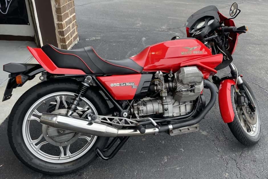 1983 Moto Guzzi Le Mans sold for $4,200
