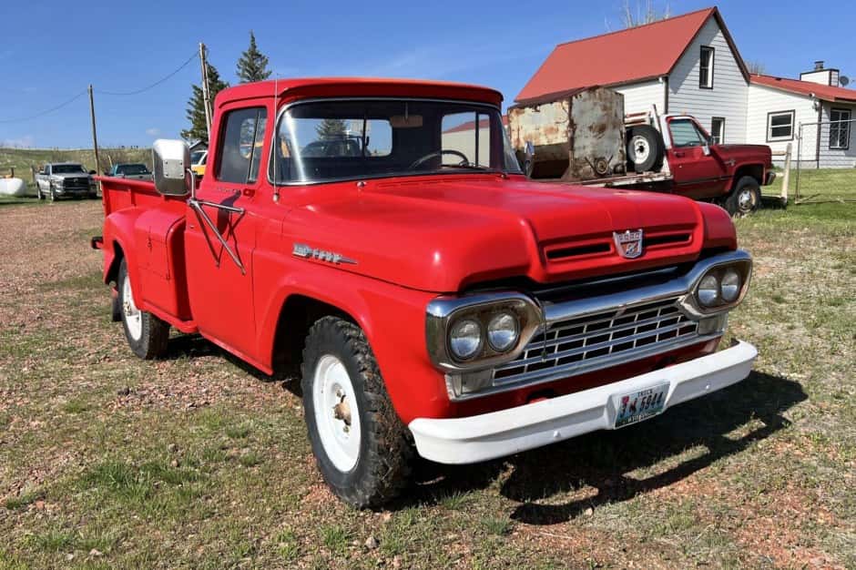 1960 Ford F-Series 1957-1960 sold for $4,950