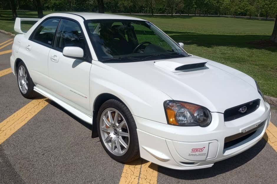 2004 Subaru WRX STi sold for $34,250