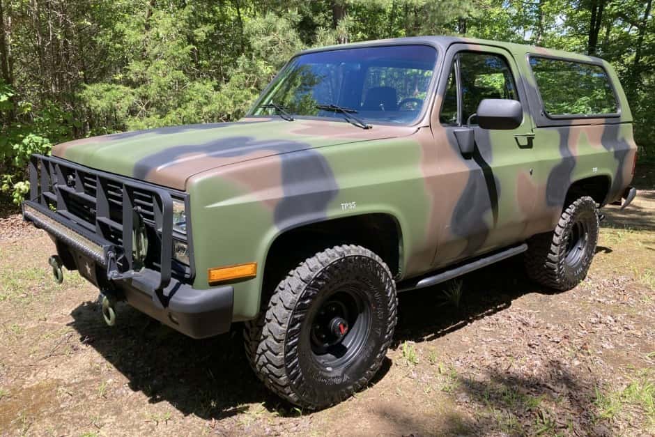 1985 Chevrolet K5 Blazer 1973-1991 sold for $20,000
