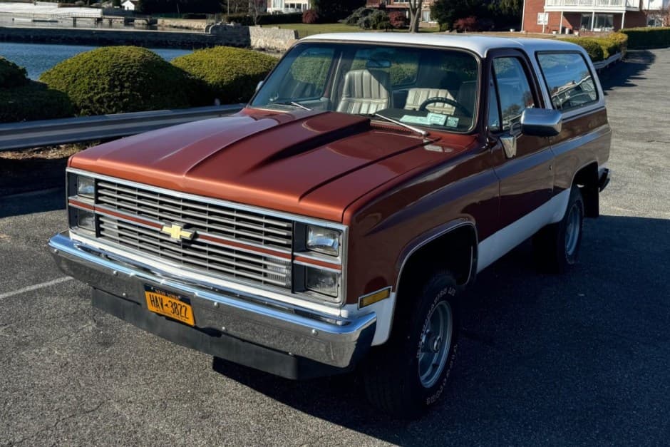 1982 Chevrolet K5 Blazer 1973-1991 sold for $16,500