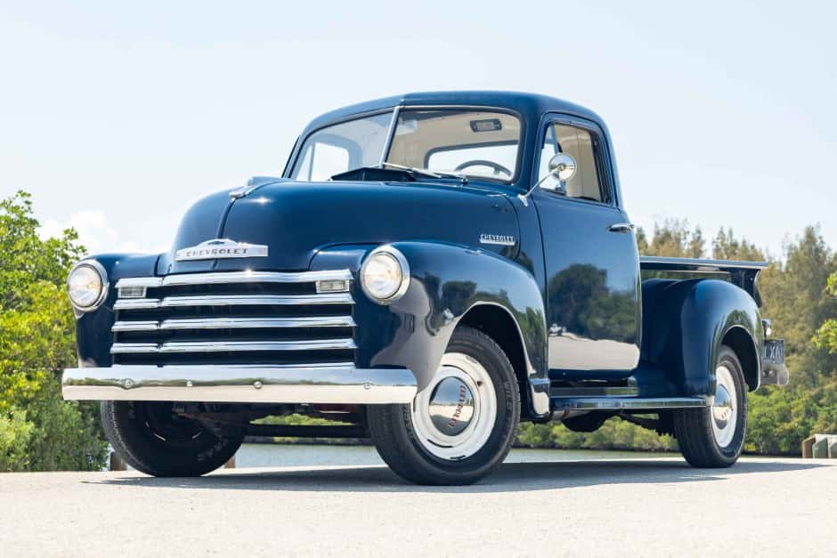 1952 Chevrolet Advance Design Pickup (1947-1955) sold for $30,750