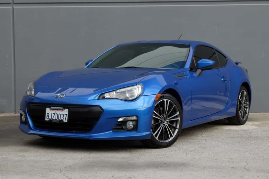2014 Subaru BRZ sold for $13,750