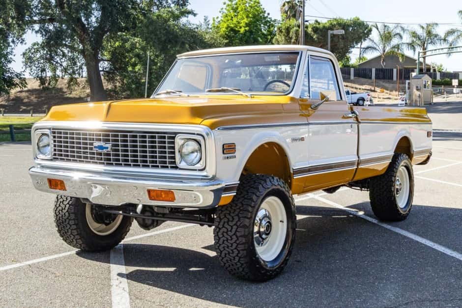 1972 Chevrolet C/K (1967-1972) sold for $76,000