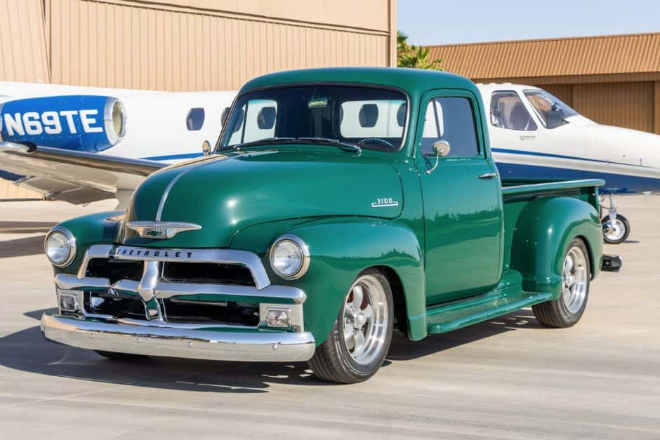 1955 Chevrolet Advance Design Pickup (1947-1955) sold for $65,000