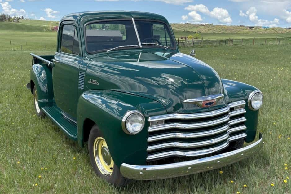 1952 Chevrolet Advance Design Pickup (1947-1955) sold for $26,350