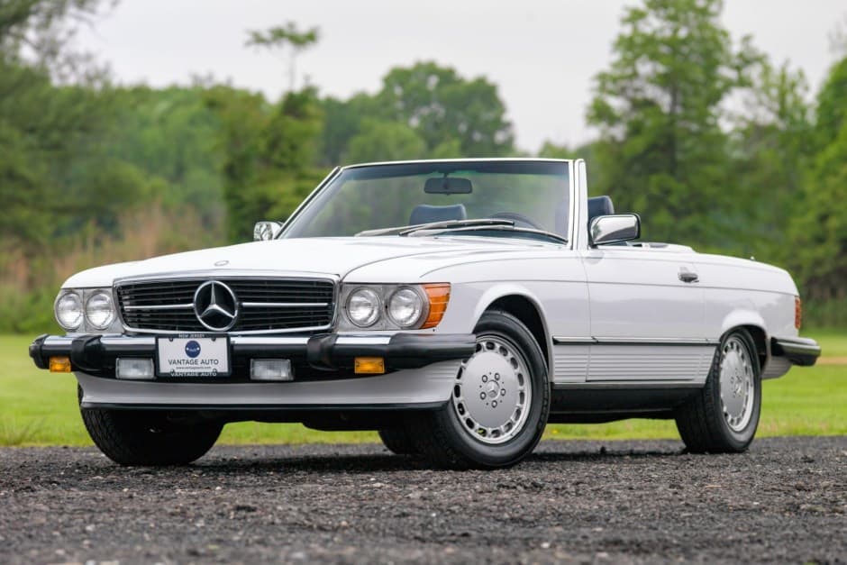 1988 Mercedes-Benz R107 SL sold for $44,000