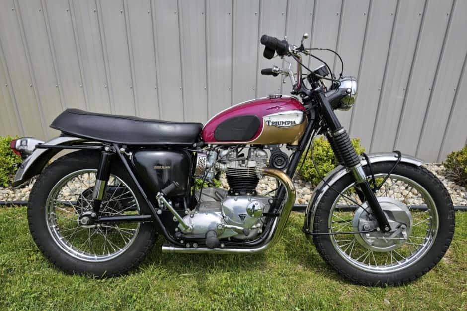 1967 Triumph Bonneville T120 sold for $5,500