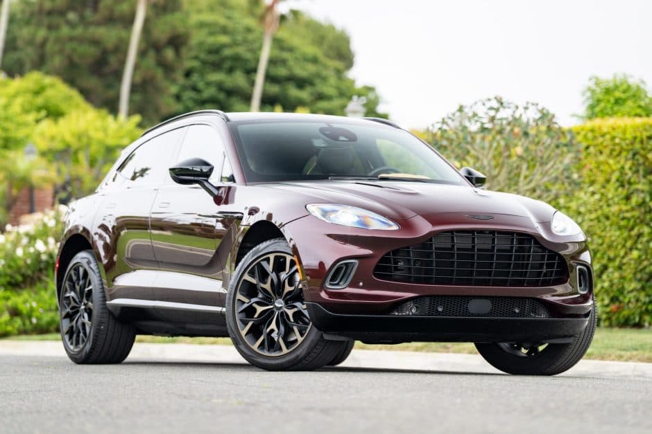 2021 Aston Martin DBX sold for $99,999