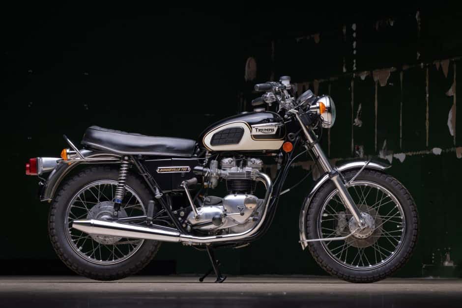 1974 Triumph Bonneville T140 sold for $6,200